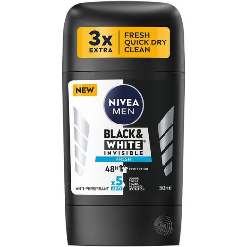 Nivea Men deo stick Black&amp;White Invisible Fresh 50ml